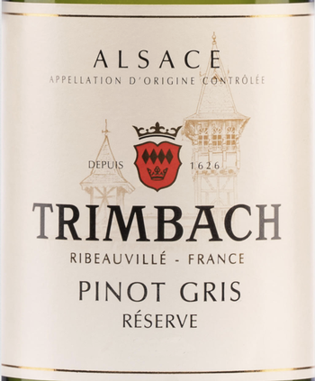 Trimbach Pinot Gris Reserve 2018